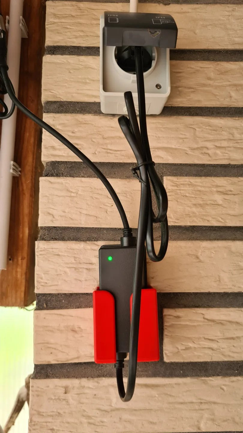 Mammotion LUBA 2 RTK Power Supply Mount – Wall Holder for Organized and Secure
