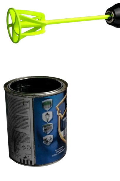 Drill Paint Mixer - Plastic Paint Mixing Attachment for Drills