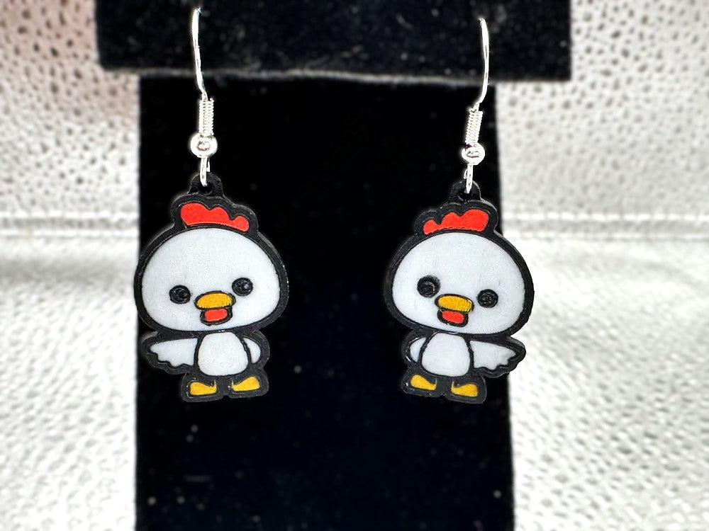 Cute White Chick Earrings for Easter – Adorable Festive Jewelry for Easter