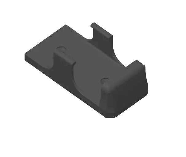 Eufy E340 Doorbell Battery Holder – Wall Mounted Plastic Organizer Wall Mount