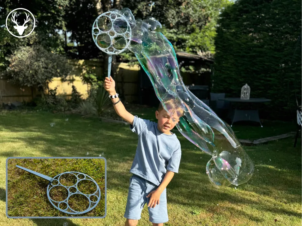 Giant Bubble Wand - Fun Bubble Maker for Kids and Adults (Plastic)