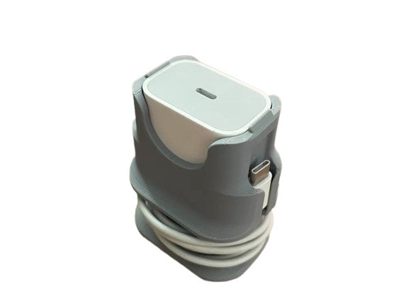 Adapter Charger Holder & Organizer - Durable Charger Holder for Desk or Travel