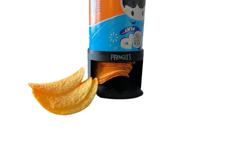 Chips Tray Adapter - Easy Picking for Chip Cans, Durable Plastic Snack Holder