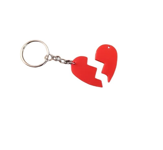 Heart Keychain – Love Couple Keychain for Valentine's Day