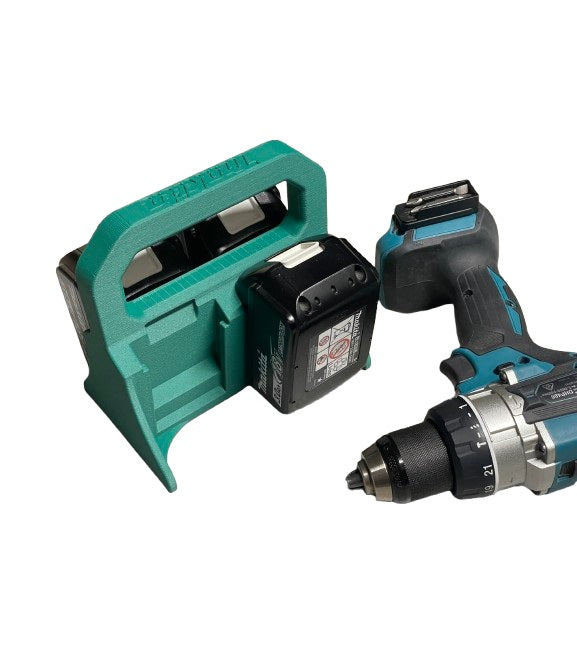 Durable Plastic Battery Carrier - Portable and Secure Storage Solution for Tool