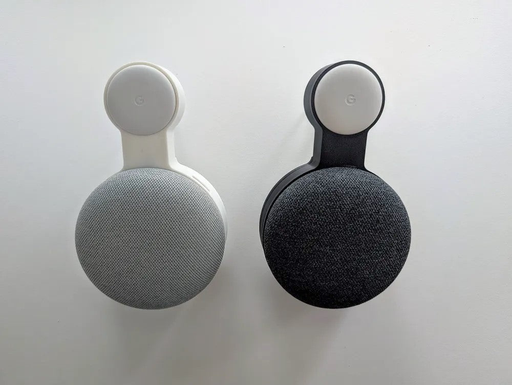 Google Home & Nest Mini Socket Wall Mount – Secure Wall Holder for Google Home