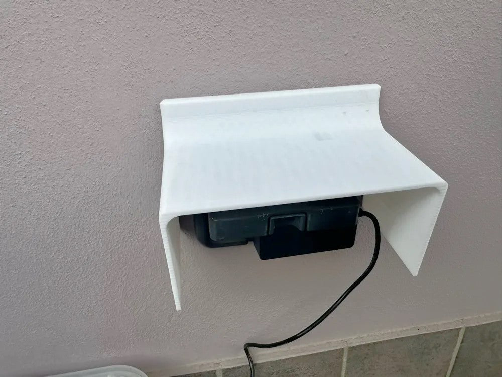 Outdoor Power Socket Cover – Rain Shield and Sun Shade for Weather Protection
