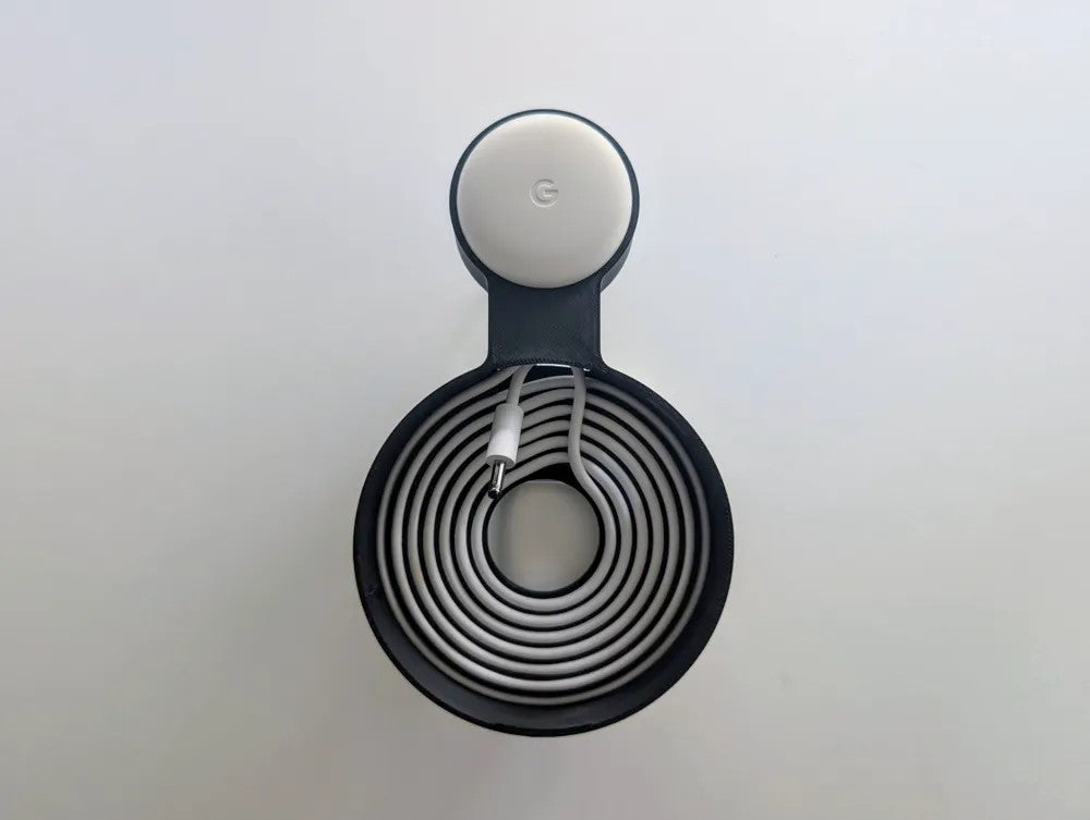Google Home & Nest Mini Socket Wall Mount – Secure Wall Holder for Google Home