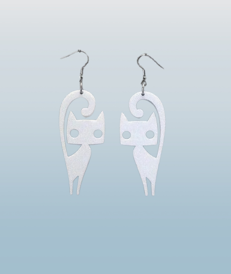 Adorable Cute Cat Face Earrings – Perfect for Cat Lovers, Fun Jewelry