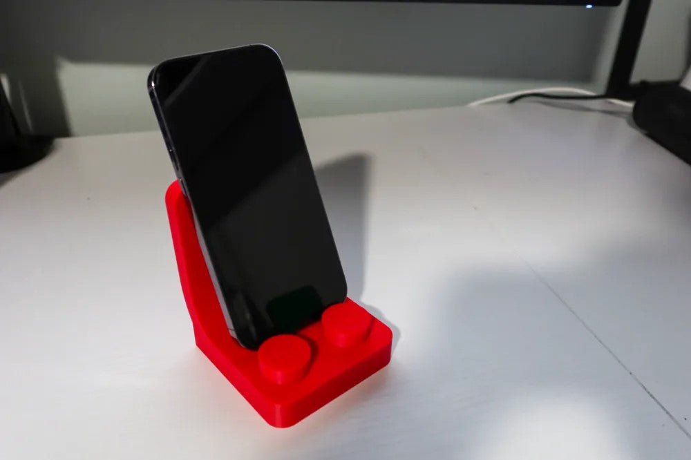 Lego Brick Seat Phone Holder – Fun & Practical Stand for Phones and Small Device