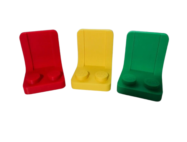 Lego Brick Seat Phone Holder – Fun & Practical Stand for Phones and Small Device