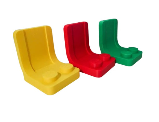 Lego Brick Seat Phone Holder – Fun & Practical Stand for Phones and Small Device