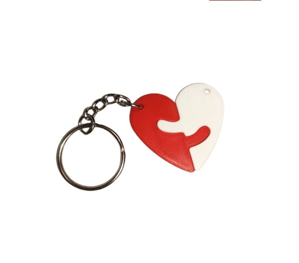 Heart Hugging Keychain – Love Keychain for Valentine's Day Couples