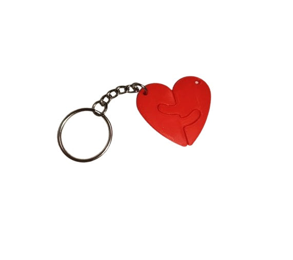 Heart Hugging Keychain – Love Keychain for Valentine's Day Couples