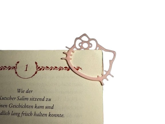 Hello Kitty Head 5 Pcs Bookmark (Plastic) – Cute Bookmark for Hello Kitty Fans
