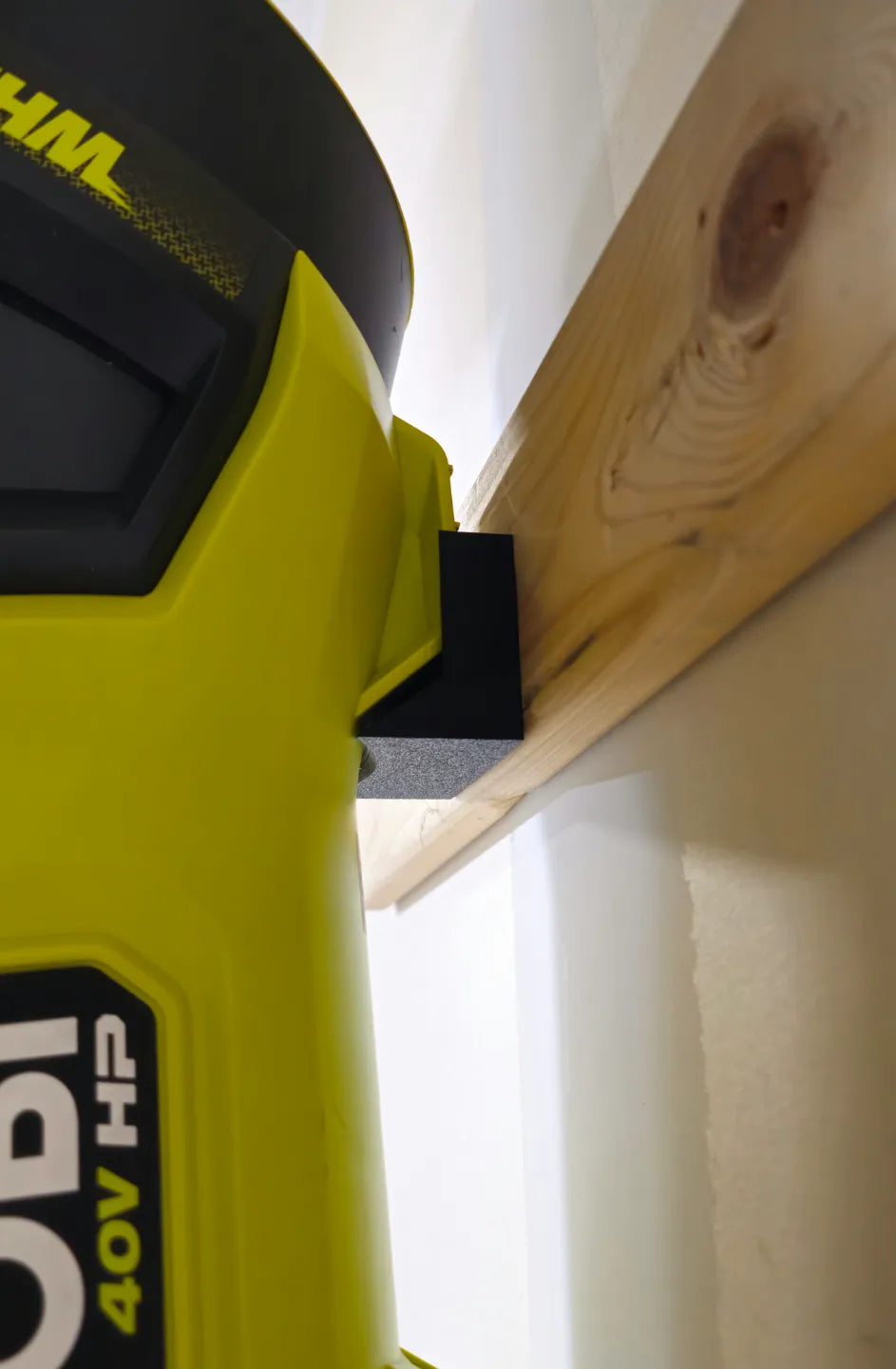 Wall Mount for Ryobi 40V Leaf Blower – Secure Storage Bracket for Blower