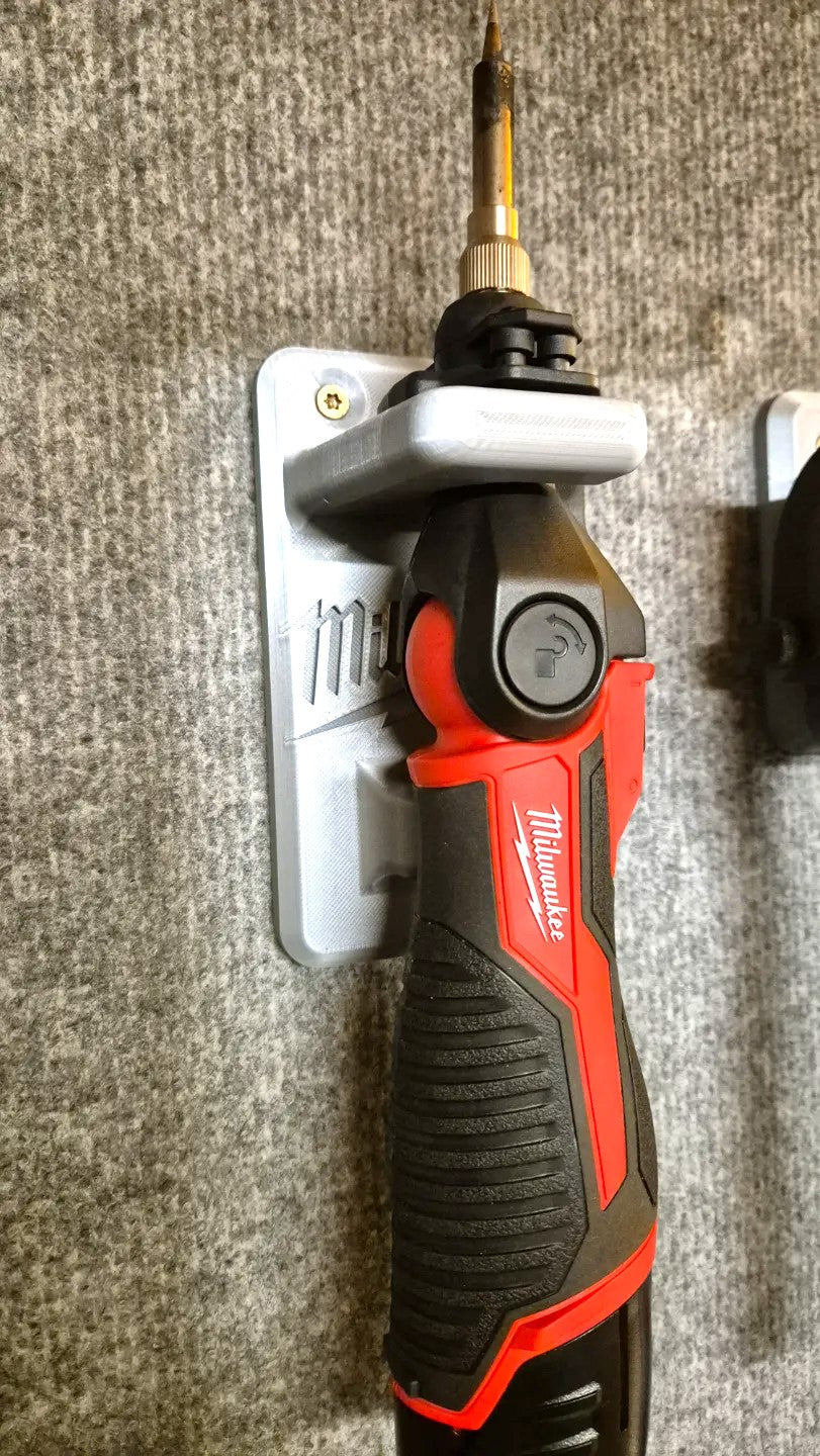 Milwaukee M12 Soldering Iron Wall Holder SI-0 – Secure & Convenient Storage