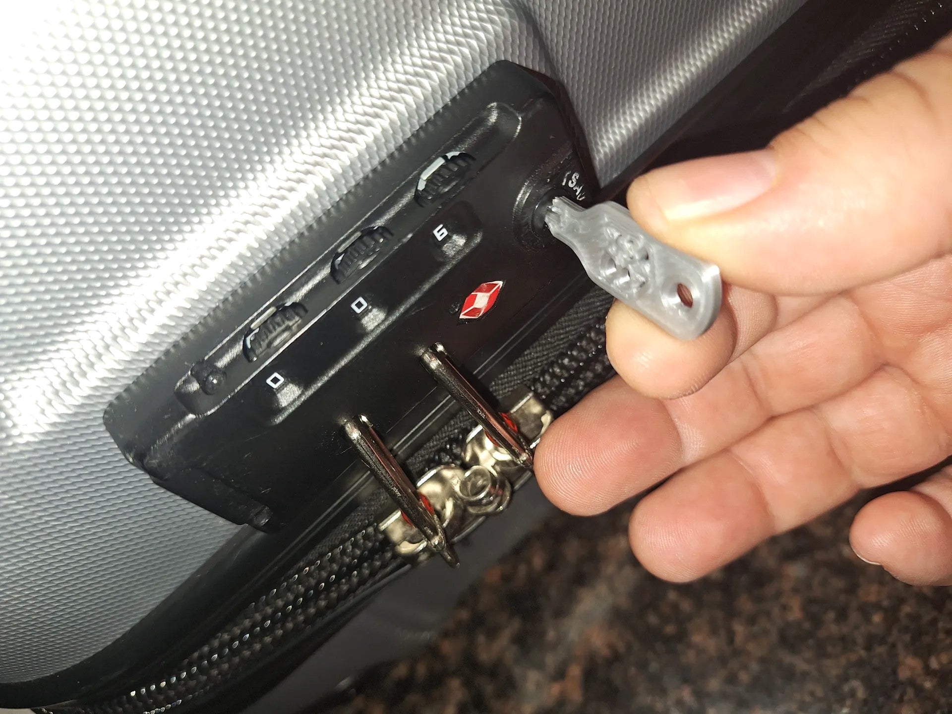 3 Pcs TSA 007 Key – Plastic | Secure and Convenient Travel Lock Key