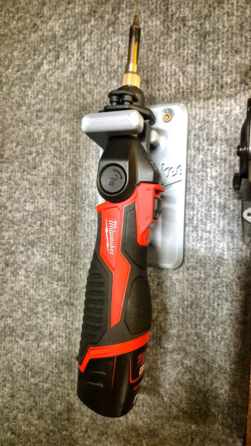 Milwaukee M12 Soldering Iron Wall Holder SI-0 – Secure & Convenient Storage