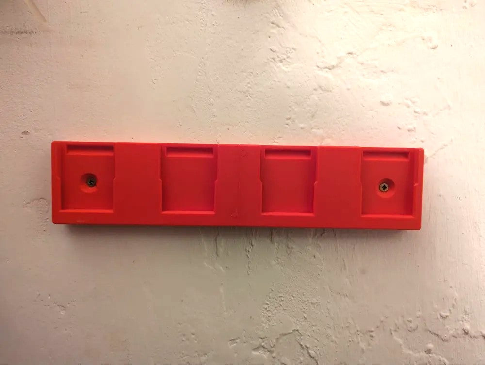 Einhell 4-Battery Holder for Power X Change Wall Mount- Durable Storage Solution