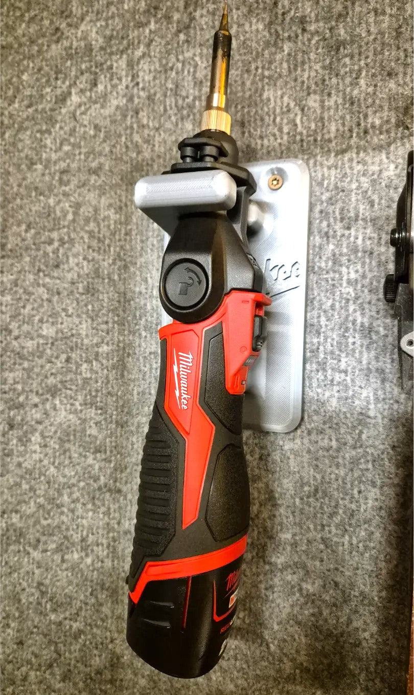 Milwaukee M12 Soldering Iron Wall Holder SI-0 – Secure & Convenient Storage