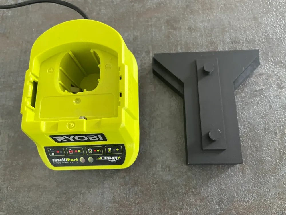 Ryobi 18V Charger Mount for Ryobi Link System – Wall Mount for Convenient Storage