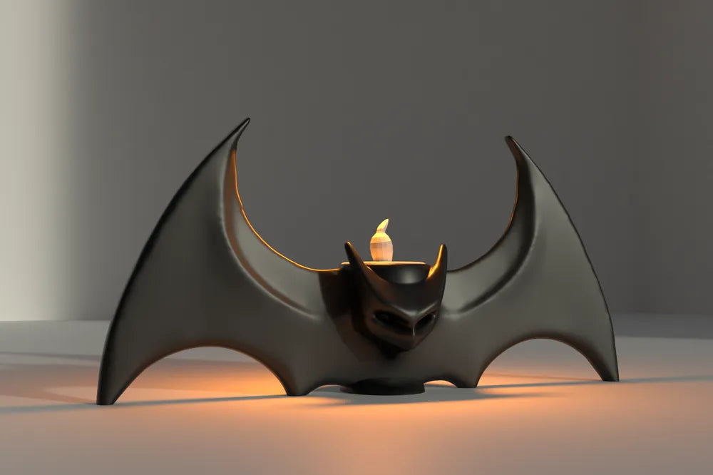 Bat Candle Holder – Gothic Elegance for Your Decoration