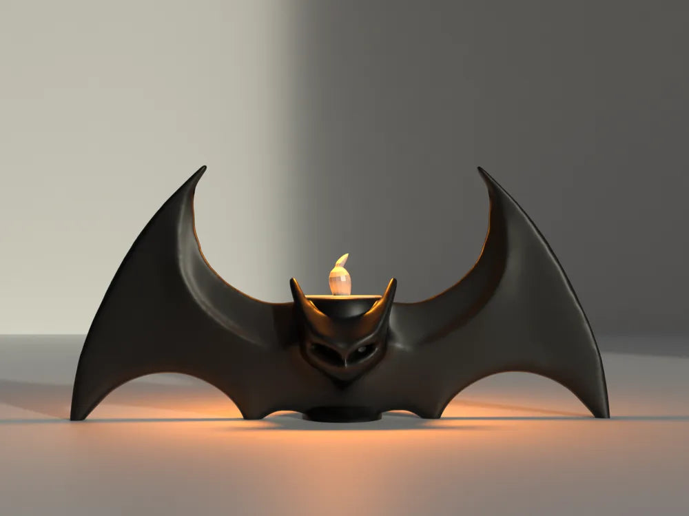 Bat Candle Holder – Gothic Elegance for Your Decoration