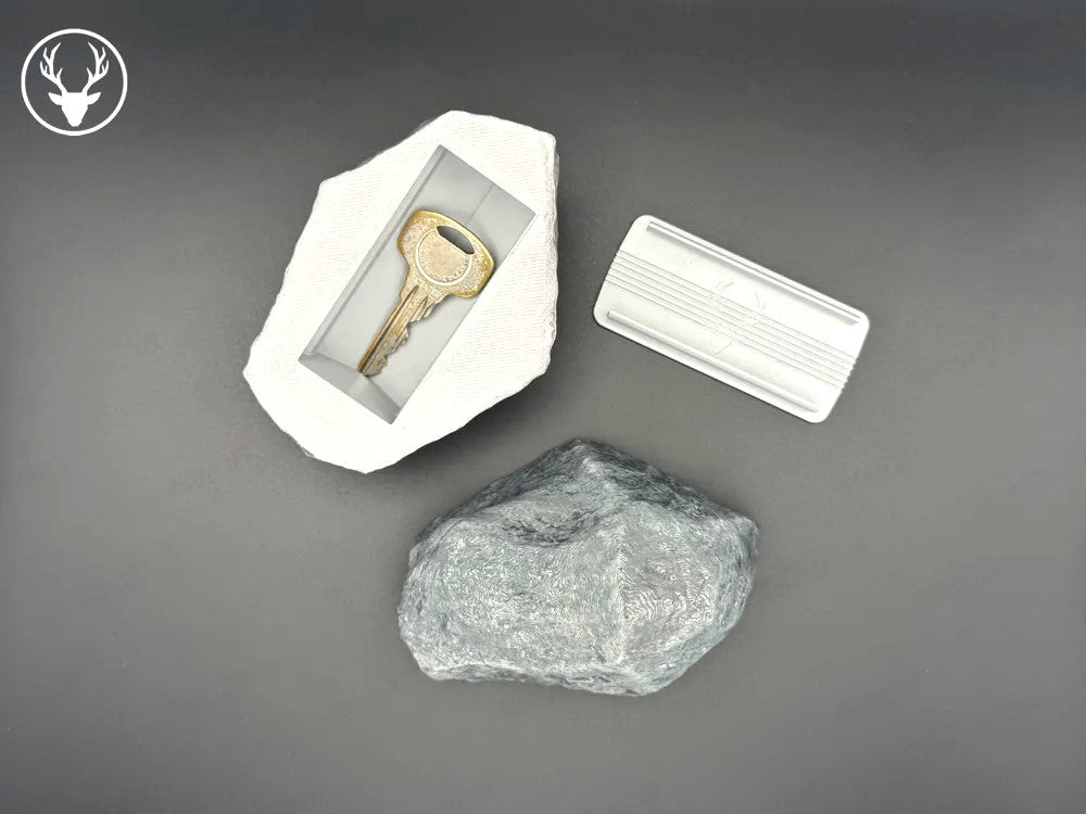 Rock Style Key Safe – Hidden Key Storage Case in Realistic Stone Look