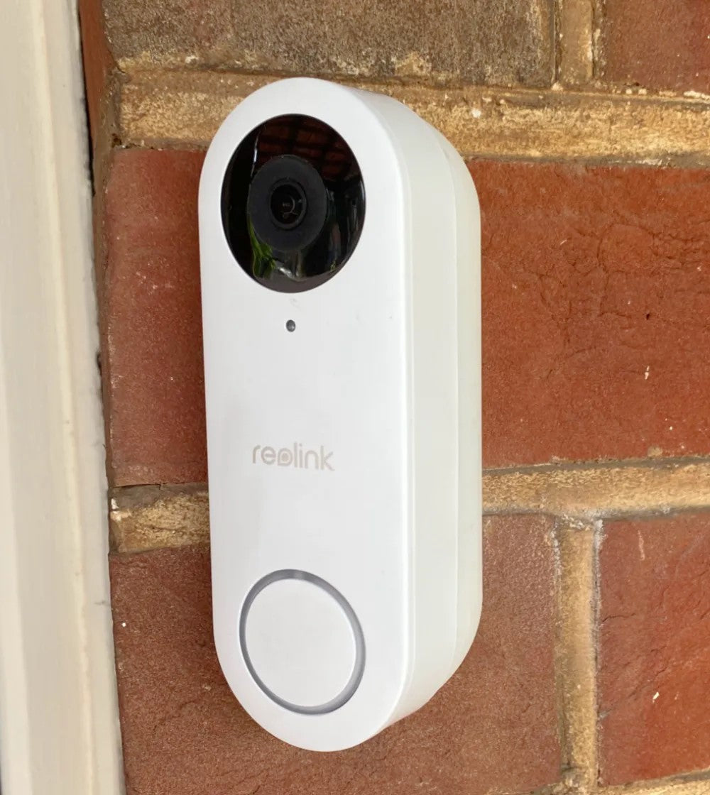 Reolink Doorbell Wedge with Guides – 45° Fixed Angled Mount for Reolink Doorbells