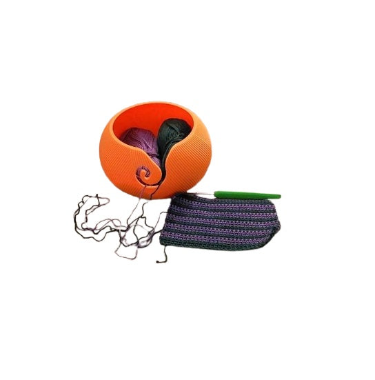 Yarn Bowl for Crocheting – Tangle-Free Yarn Holder Plastic Lightweight for Knitt