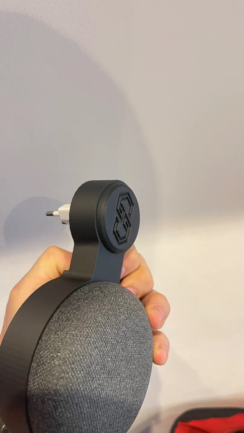 Google Home & Nest Mini Socket Wall Mount – Secure Wall Holder for Google Home