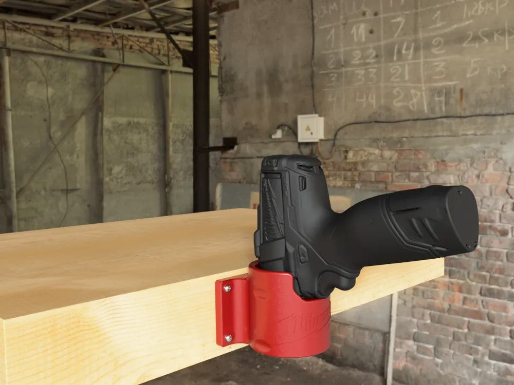 Milwaukee M12 Screwdriver Holder – Wall or Workbench Mount Bracket for Tool
