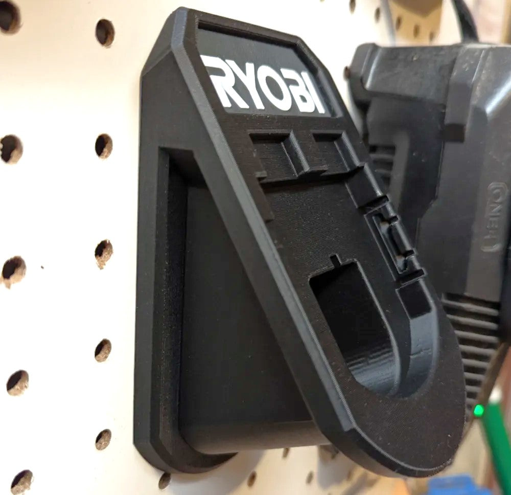 Ryobi 18V Battery Holder for Pegboard – Secure & Accessible Storage Solution