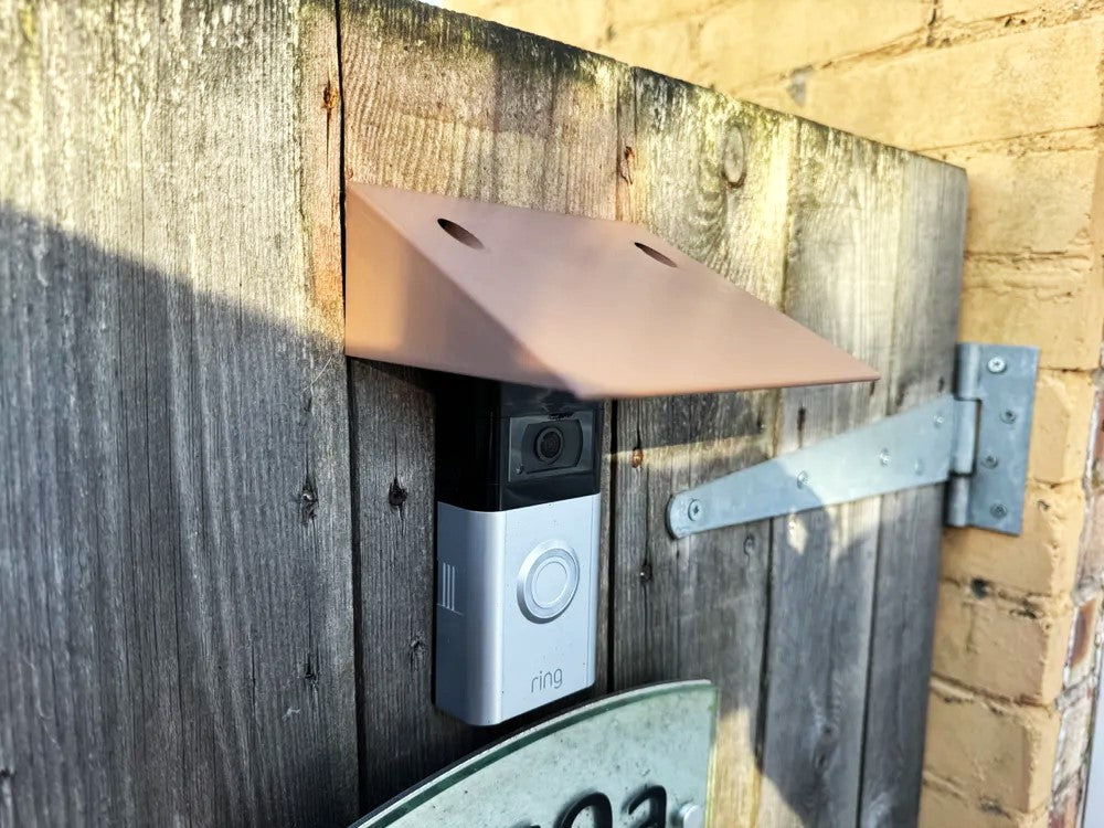 Ring Doorbell Rain Cover Hood - Plastic | Weather Protector for Ring Doorbell