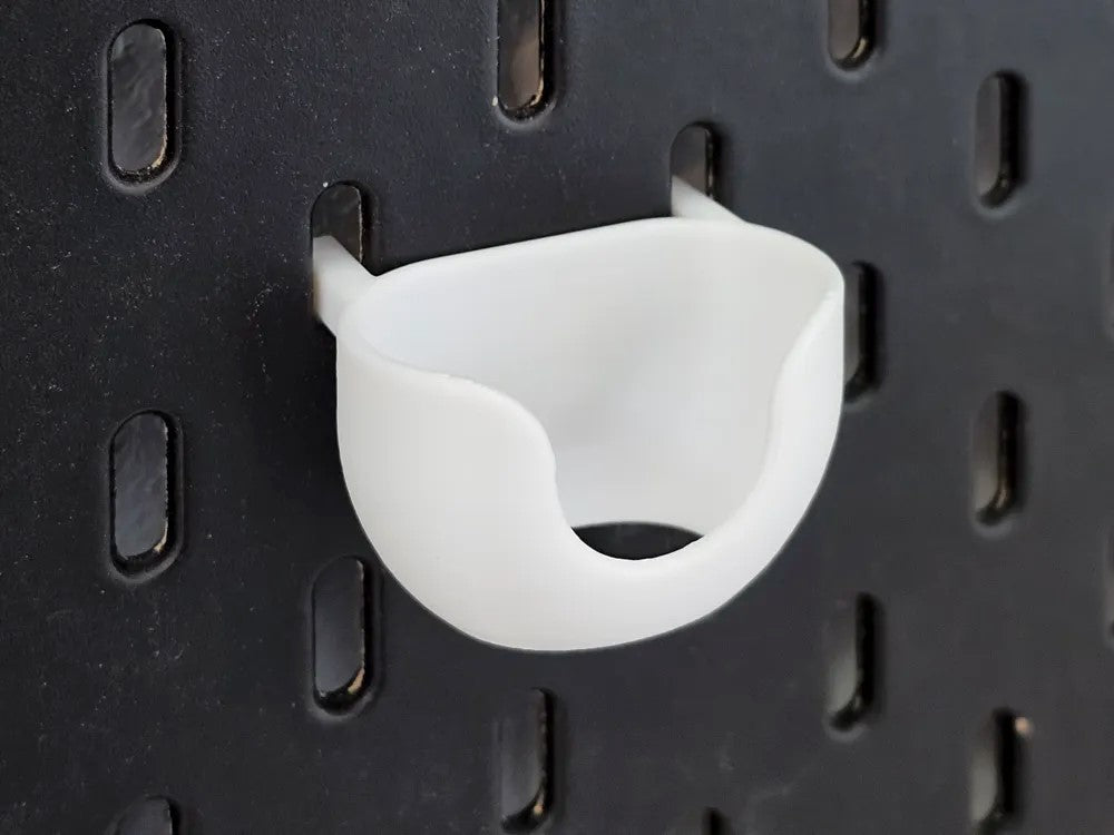 Google Pixel Buds Holder for Skadis – Compact and Secure Pegboard Mount