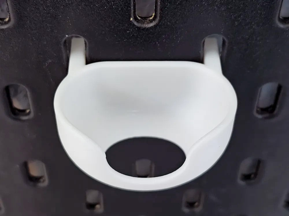 Google Pixel Buds Holder for Skadis – Compact and Secure Pegboard Mount