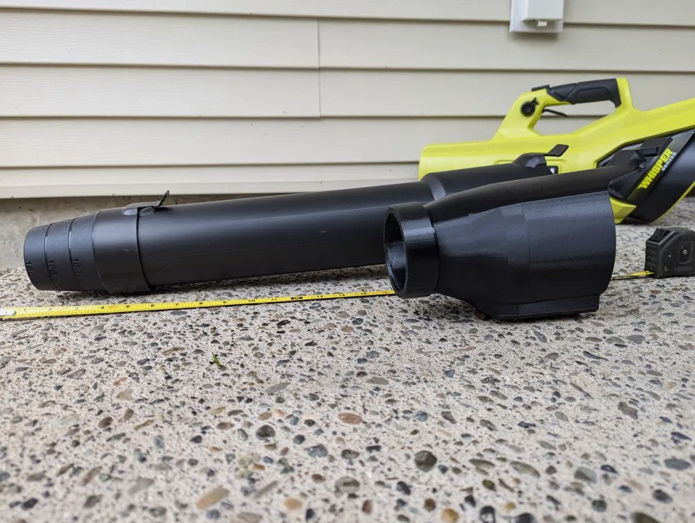 Shorty Nozzle for Ryobi 40V Leaf Blower – Compact Airflow Nozzle Attachment