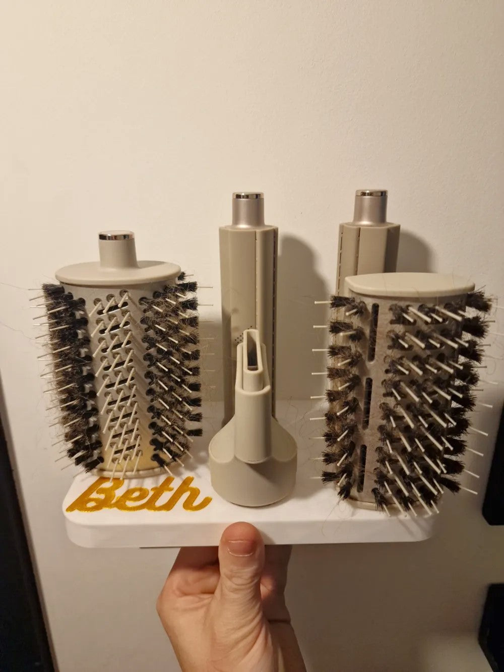 Shark FlexStyle Wall Stand – Premium Wall-Mounted for Hair Dryer & Attachments