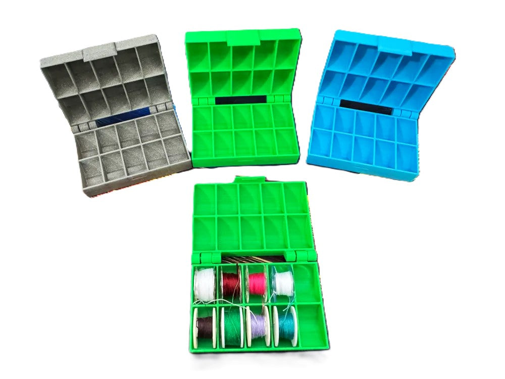 Sewing Bobbin Box Organizer – Compact Storage Solution for Your Bobbins