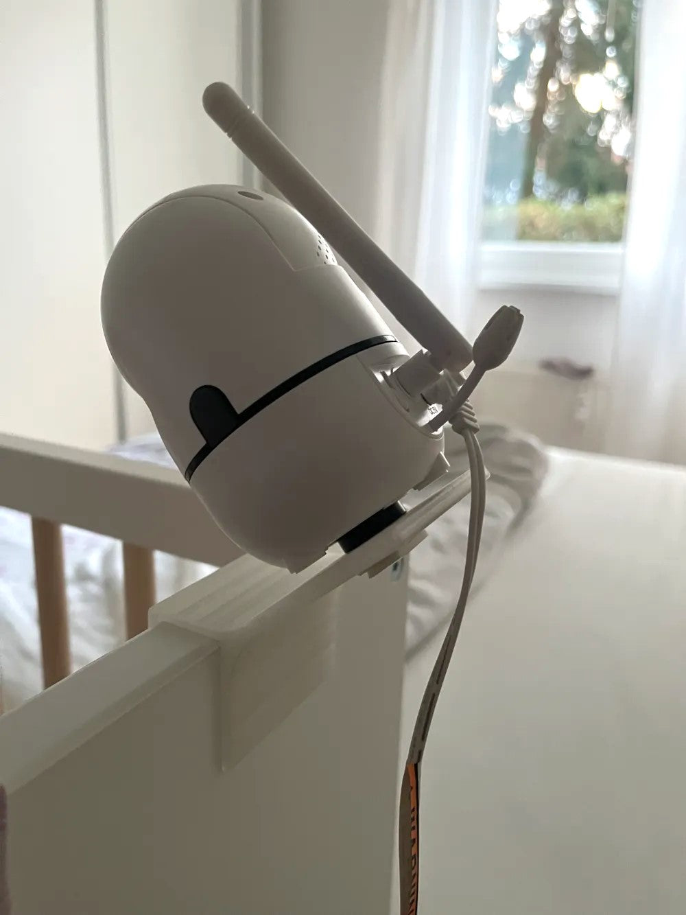 HelloBaby Baby Monitor Holder for Ikea Myllra Cot – Secure Camera Mount for Cribs