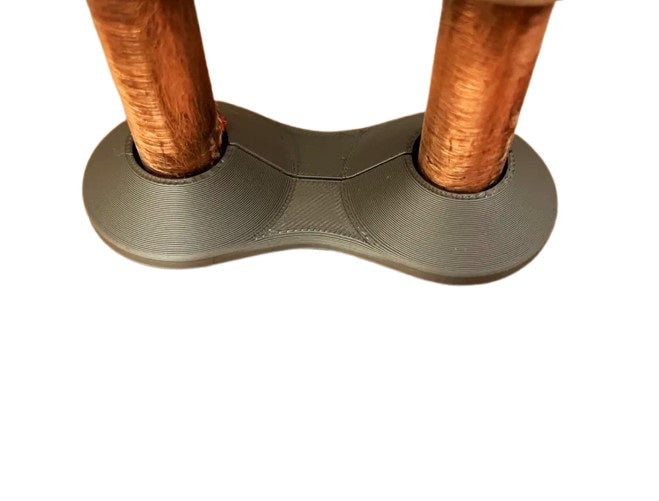 Radiator Pipe Cover (Base Plate) - Plastic | Pipe Cover for a Clean and Polished Floor