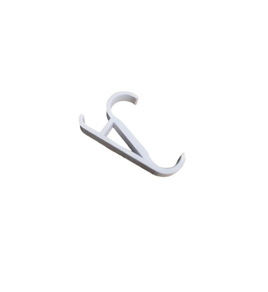 2 Pcs Towel Hanger for Bathroom Radiator - Plastic | Convenient Hook for Towels