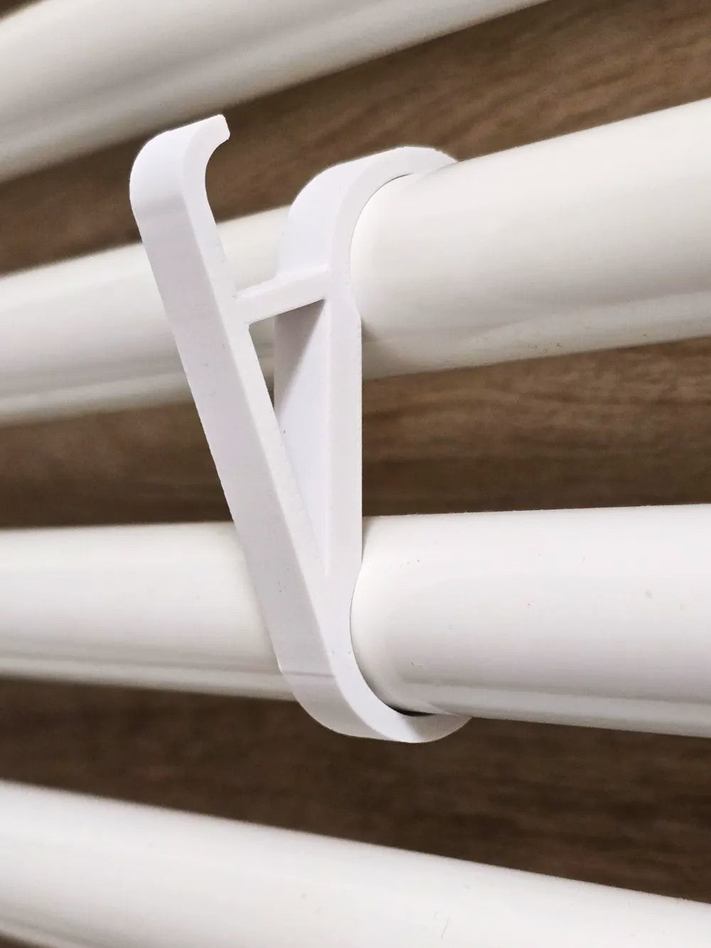 2 Pcs Towel Hanger for Bathroom Radiator - Plastic | Convenient Hook for Towels