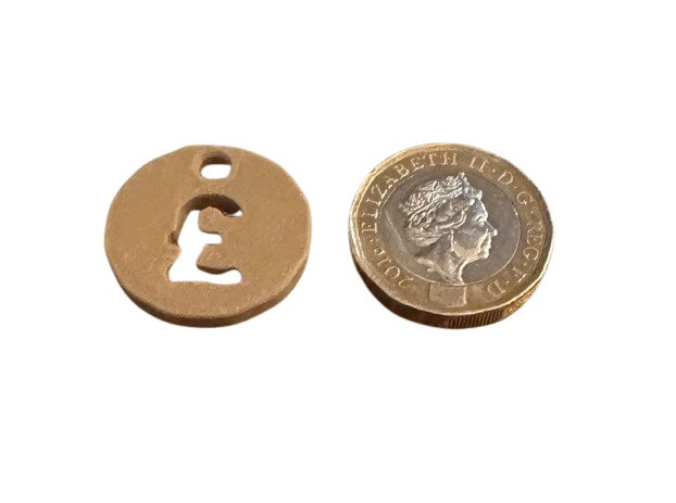 £1 Trolley Coin – 2 Pcs UK Shopping Cart Token (Plastic) Reusable & Convenient