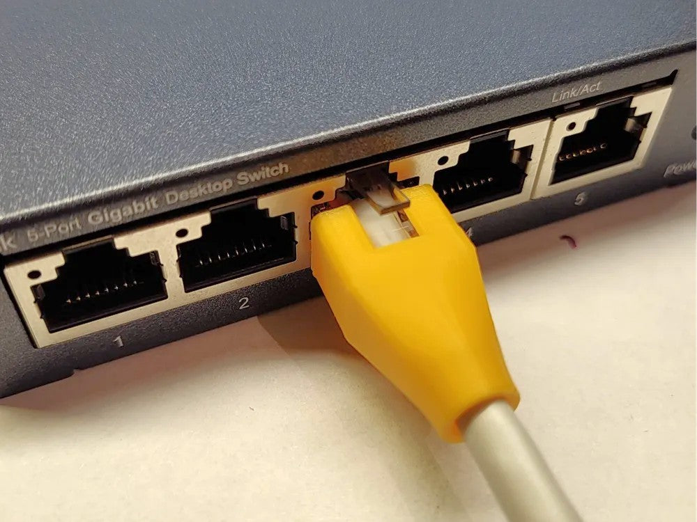 RJ45 Ethernet Dust Cover Boot – Network Plug Protector for RJ45 Ports