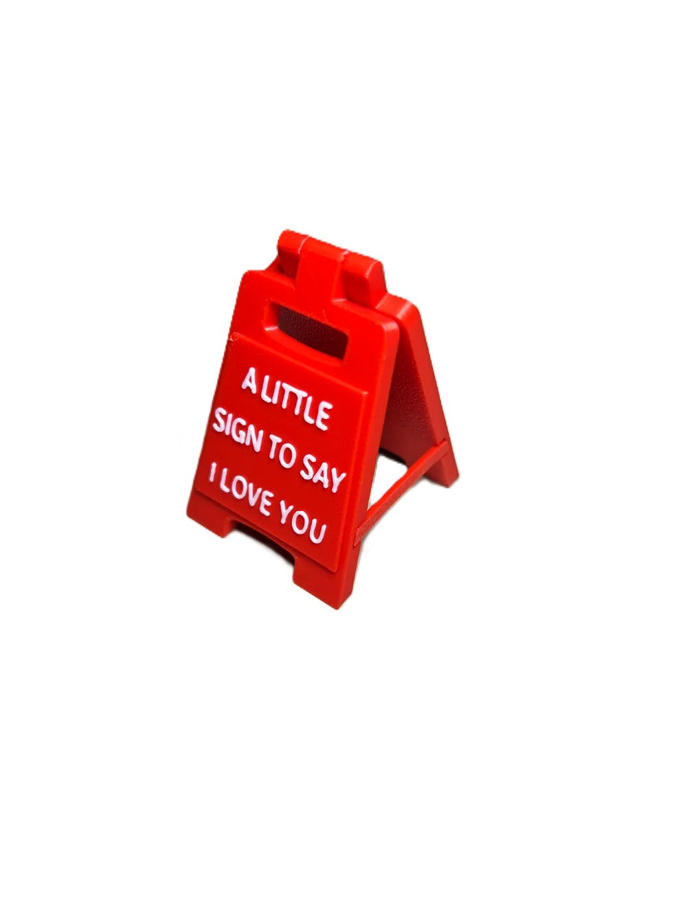 Miniature Sign I Love You - Plastic | Valentine's Day Gift Sign Board