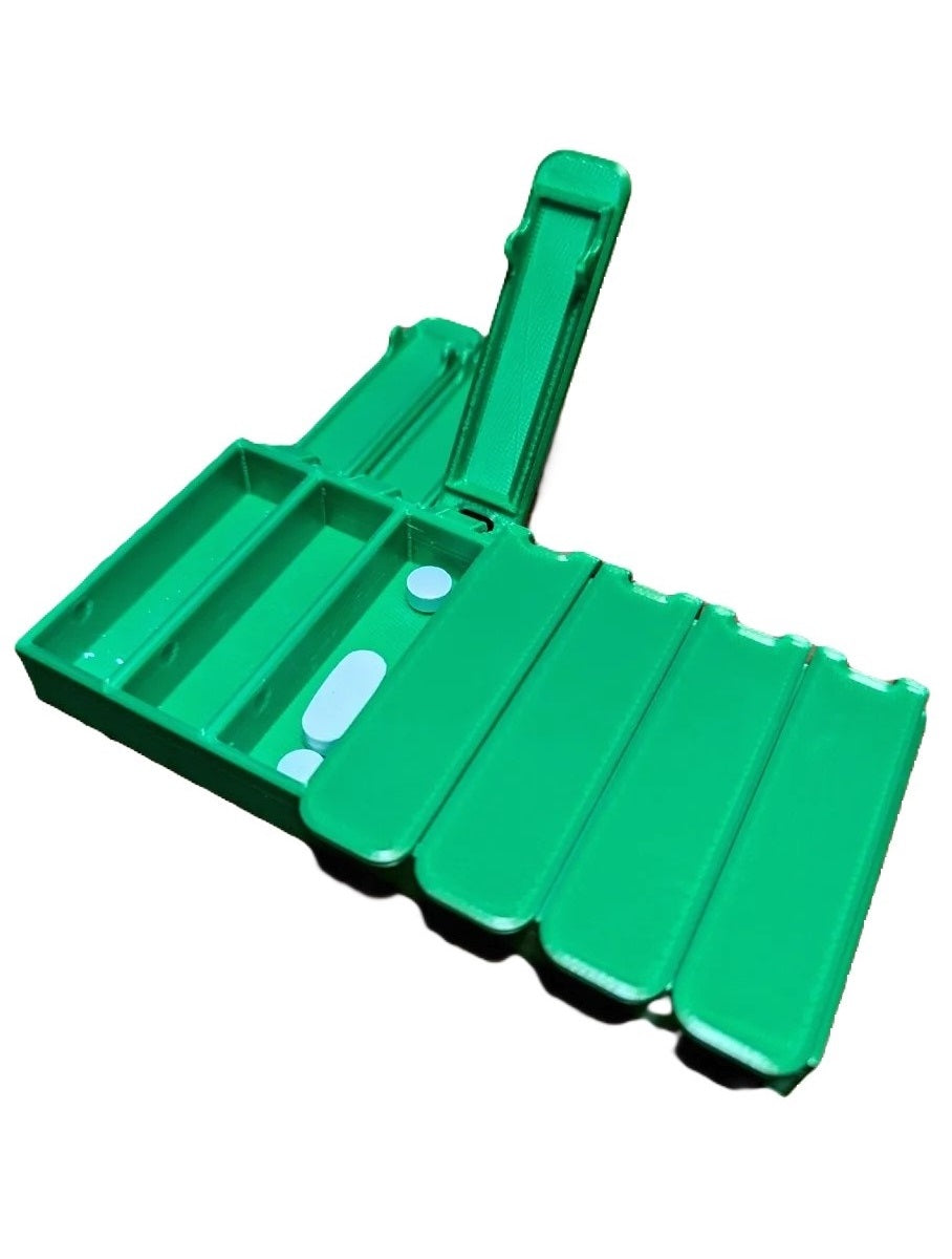 Weekly Pill Organiser 7 Day, Large Pill Box 1 Time a Day, Travel Friendly Daily Pill Containers