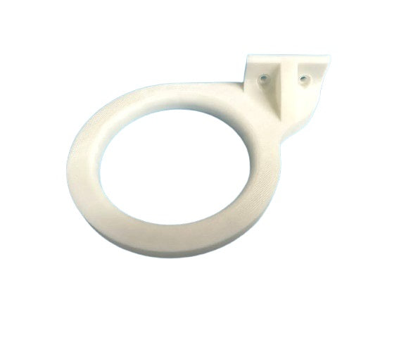 Hairdryer Holder - Wall-Mounted Storage Solution (Plastic) - Sleek Organizer for Bathroom