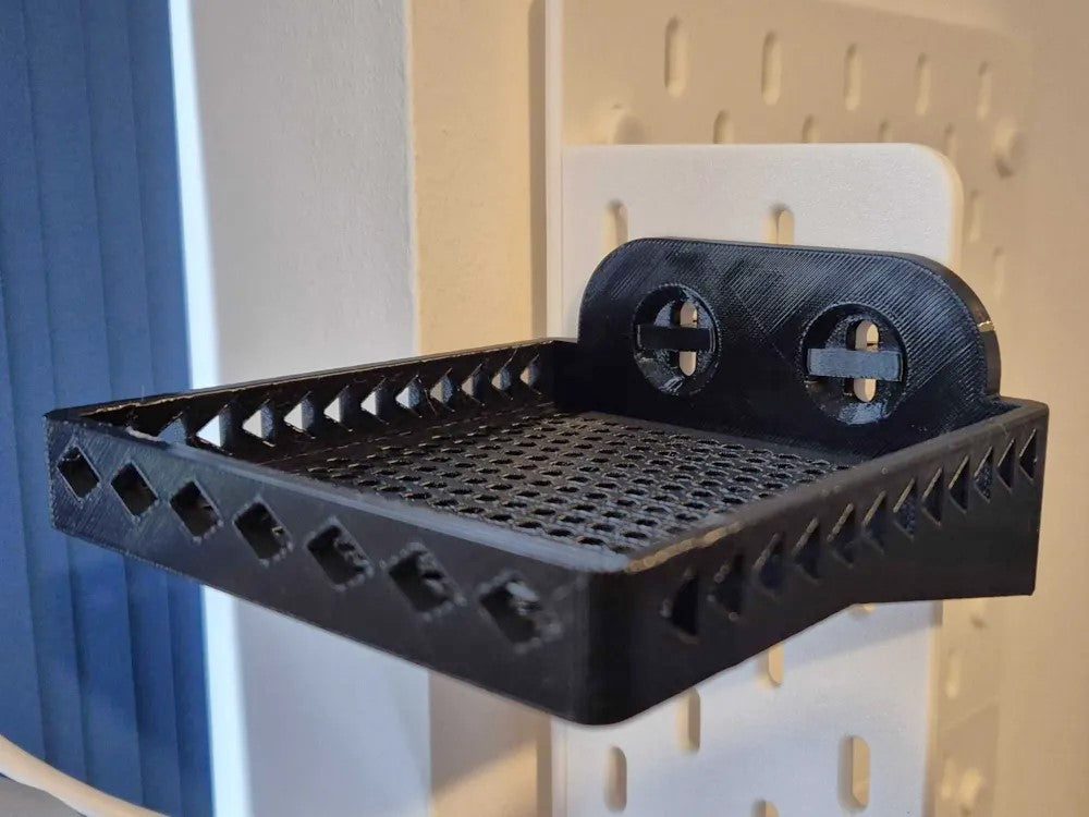 Huawei 4G Router Mount – Compatible with Skadis Pegboard System